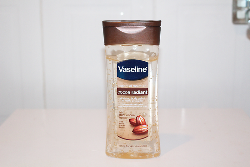 vaseline cocoa butter radiant oil